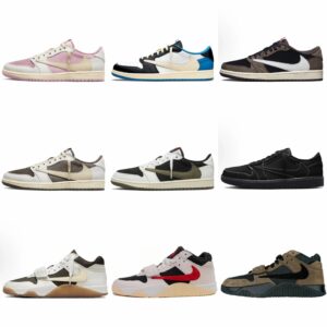 Jordan Travis Scott
Budget batch
(20 colorways)