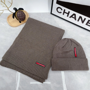 Prada Beanie/Scarf/Gloves