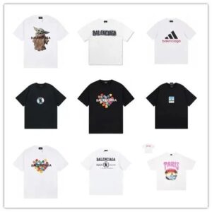Balenciaga Fashion Short-Sleeve
( 21+ colors )