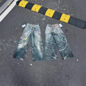 Acne Studio Washed Grey Pants