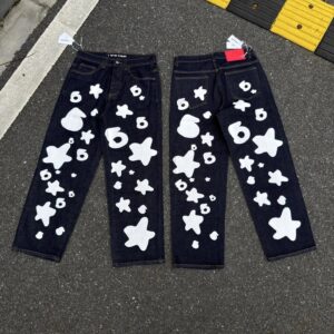 Sp5der Beluga Wash Denim Jeans