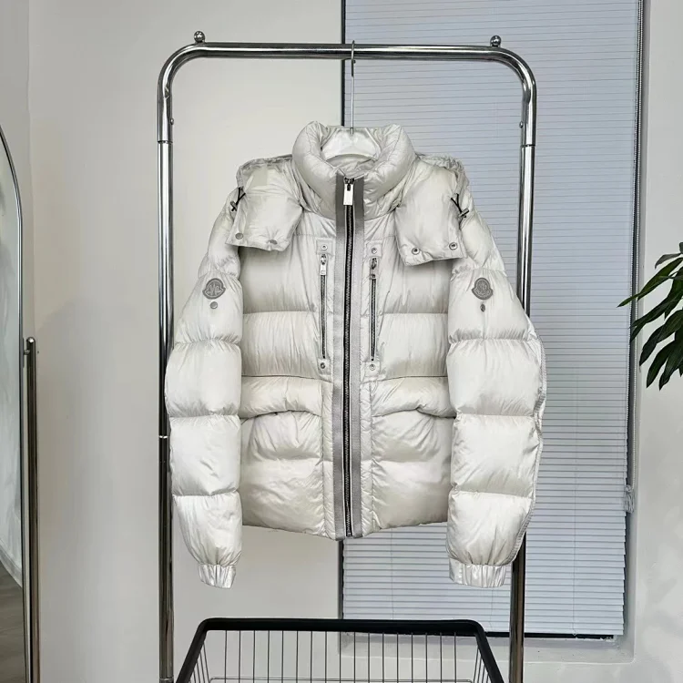 Moncler Multi-Zip Hooded Down Jacket
